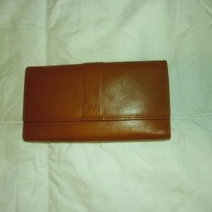 Coach Cognac Color Wallet